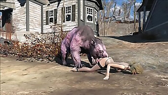 Hentai-Achtige Animatie Van De Mythische Beesten Van Fallout 4