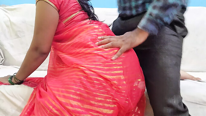 Bengali Hemmafru I Tight Saree Får Grovt Sex Av Sin Man