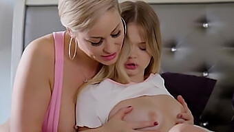 Stepmom Indulges In Sexual Relationship With Her Teenage Daughter - Milf And 18-Year-Old