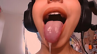 The Ultimate Compilation Of Ahegao Spit Fetish - Sloppy Asian Beauties In Action