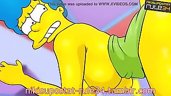 Simpsonlar'In Yer Aldığı Porno Parodi Ve Büyük Bir Popo