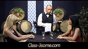 Three Horny Women Seduce And Pleasure A Winery Waiter